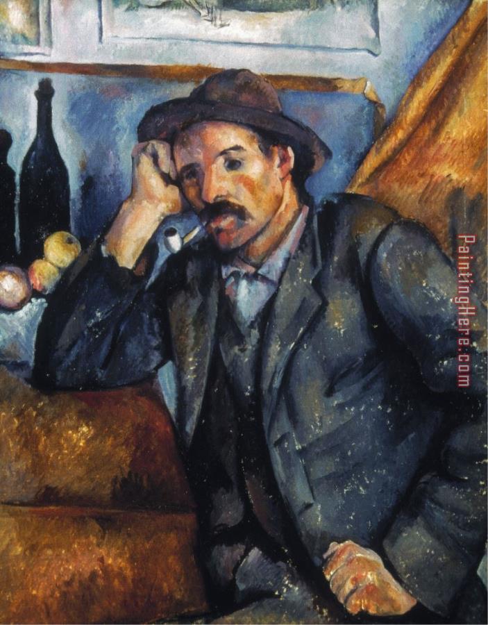 Paul Cezanne Cezanne Pipe Smoker 1900